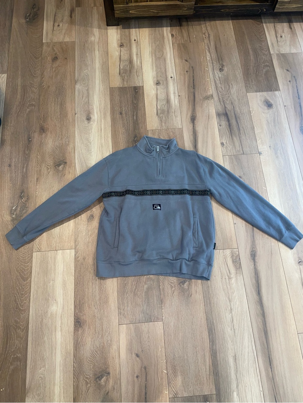 Quiksilver Men's 1/4 Zip Pullover Sweatshirt